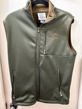 Mens Ducks Unlimited Fleece Vest - M